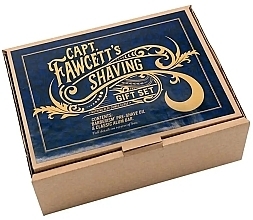 Zestaw - Captain Fawcett Shaving Gift Set (beard/oil/50ml + alum/bar/90g) — Zdjęcie N3