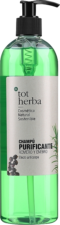 Szampon oczyszczający Rozmaryn i jałowiec - Tot Herba Rosemary & Juniper Purifying Shampoo — Zdjęcie N1
