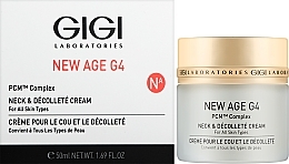 Ujędrniający krem ​​na szyję i dekolt - Gigi New Age G4 Neck & Decollete Cream — Zdjęcie N2