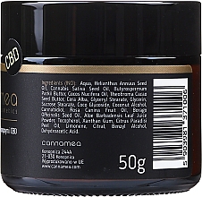 Nawilżający krem do twarzy z olejem konopnym i 250 mg CBD - Cannamea — Zdjęcie N2
