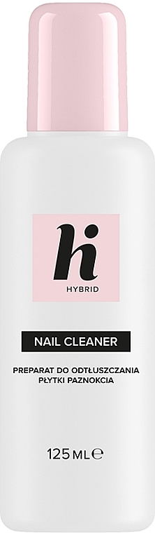 Preparat do odtłuszczania płytki paznokcia - Hi Hybrid Nail Cleaner — Zdjęcie N1