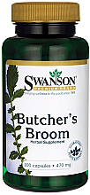 Suplement diety Ruszczyk kolczasty, 470 mg - Swanson Butcher's Broom — Zdjęcie N1