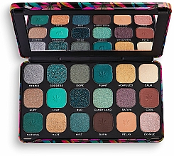 Paleta cieni do powiek - Makeup Revolution Forever Flawless Chilled Eyeshadow Palette — Zdjęcie N3