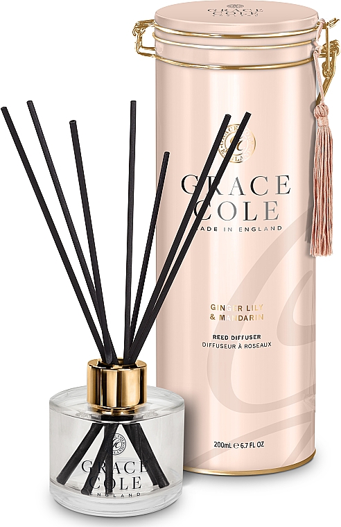 Dyfuzor zapachowy - Grace Cole Boutique Ginger Lily & Mandarin Fragrant Diffuser