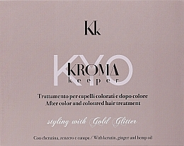 Kup Zestaw, 4 produkty - Kyo Kroma Keeper Styling With Gold Glitter