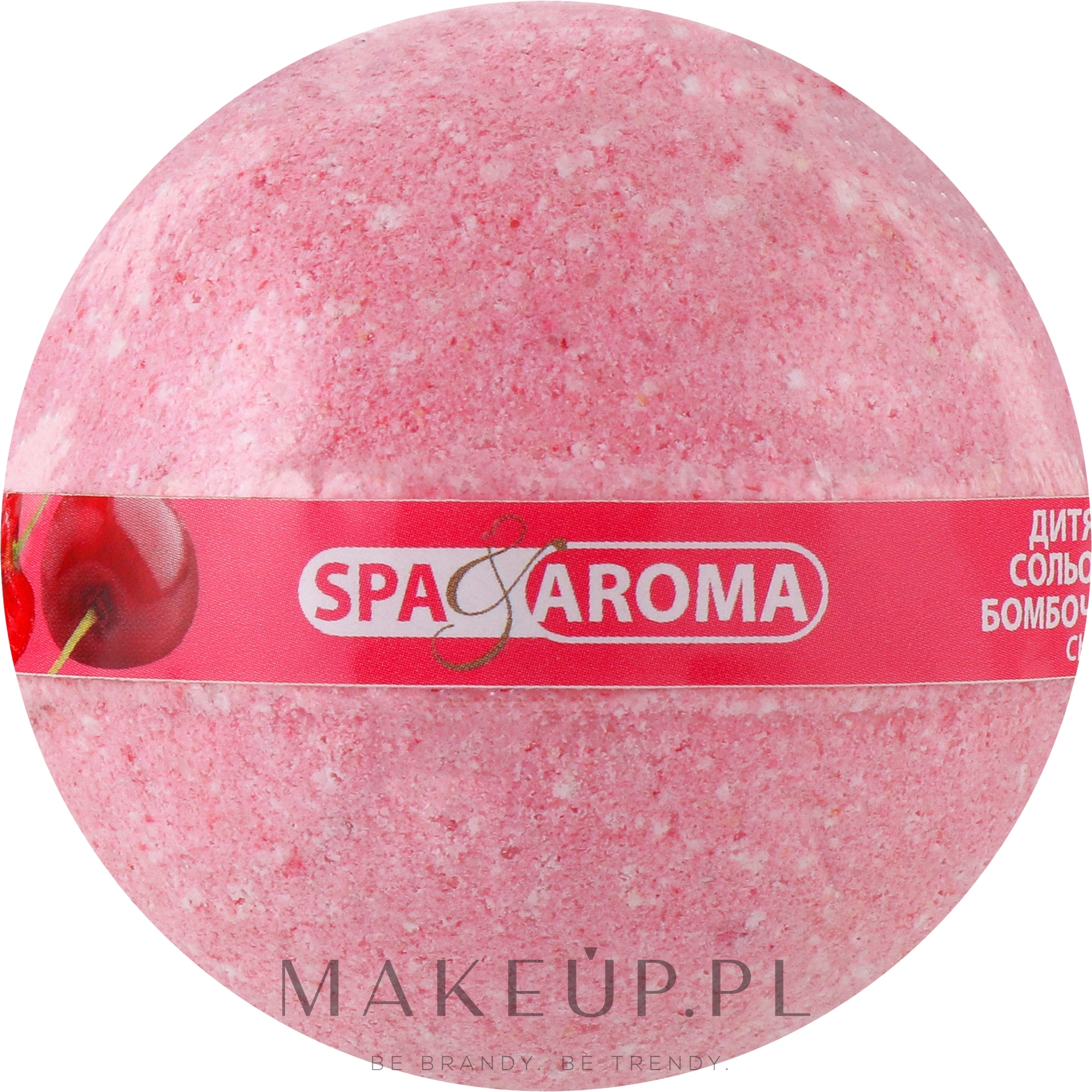 Kula do kąpieli dla dzieci Wiśnia - Bioton Cosmetics Spa & Aroma Cherry Bath Bomb — Zdjęcie 75 g