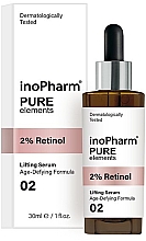 Kup Liftingujące serum do twarzy z 2 % retinolem - InoPharm Pure Elements 2% Retinol Lifting Serum