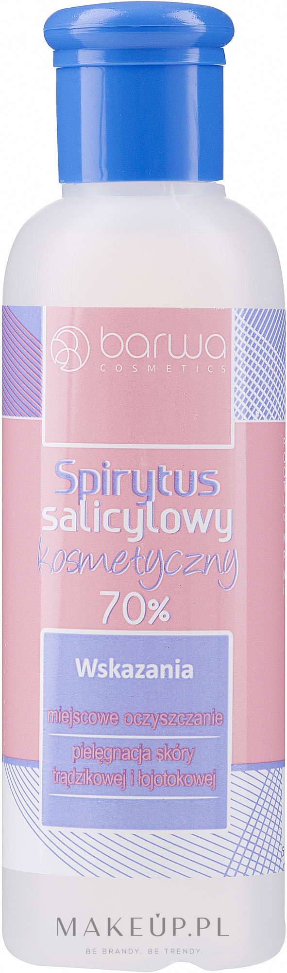 Kosmetyczny spirytus salicylowy - Barwa  — Zdjęcie 100 ml