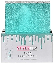 Kup Folia do włosów umożliwiająca łatwe dozowanie pojedynczych arkuszy, zielona - StyleTek