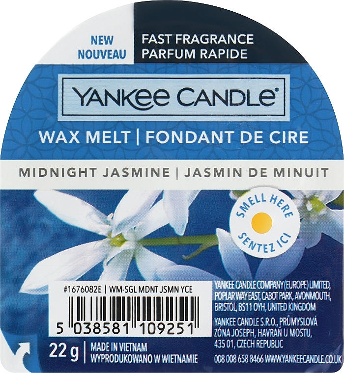 Wosk zapachowy - Yankee Candle Midnight Jasmine Wax Melt — Zdjęcie N1