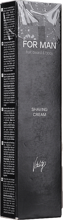 PRZECENA! Krem do golenia - Vitality's For Man Shaving Cream * — Zdjęcie N5