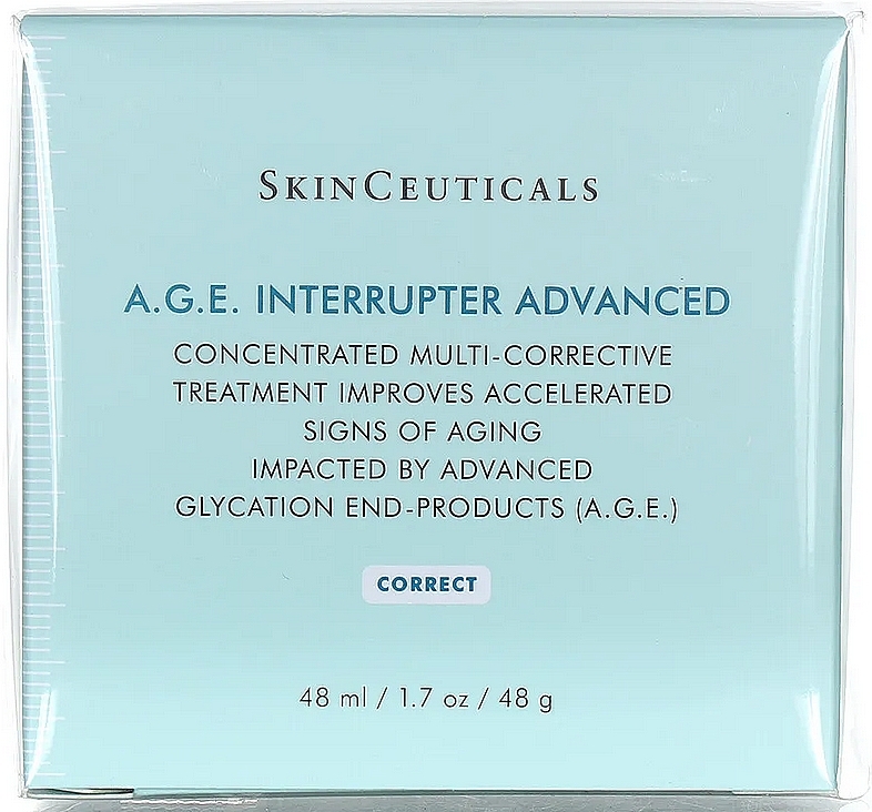 Krem przeciwzmarszczkowy - SkinCeuticals A.G.E. Interrupter Advanced  — Zdjęcie N2