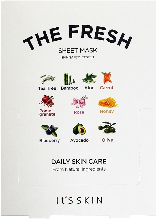 Zestaw, 10 produktów - It`s Skin The Fresh Mask Set — Zdjęcie N1