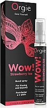Spray do seksu oralnego - Orgie Wow! Strawberry Ice Bucal Spray — Zdjęcie N3