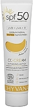 Kup Krem CC z filtrem przeciwsłonecznym SPF 50 - Dhyvana Botanicals & Hyaluronic Acid CC-Cream