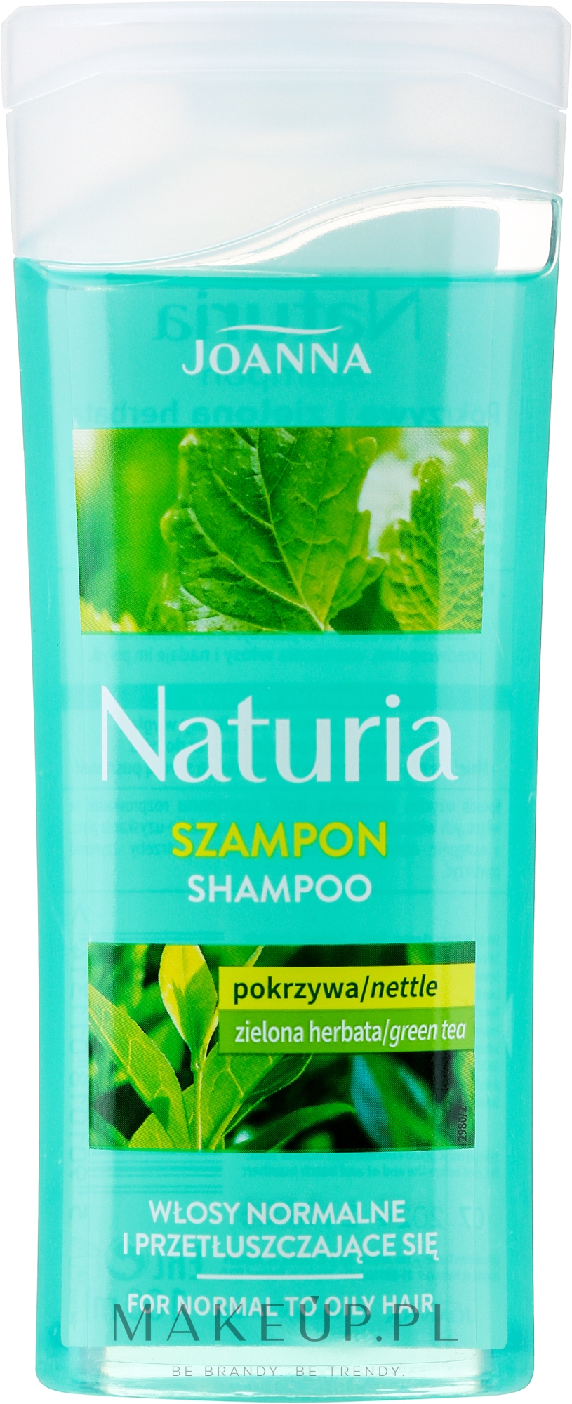 Szampon do włosów przetłuszczających się i normalnych Pokrzywa i zielona herbata - Joanna Naturia — Zdjęcie 100 ml
