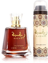 Lattafa Perfumes Raghba Eau - Zestaw (edp/100ml + deo/50ml) — Zdjęcie N2