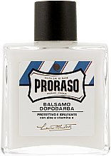 Ochronny balsam nawilżający po goleniu z aloesem i witaminą E dla mężczyzn - Proraso Blue Line After Shave Balm — Zdjęcie N5