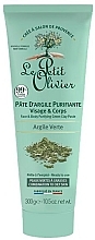 Kup Oczyszczająca pasta do twarzy i ciała z zieloną glinką - Le Petit Olivier Face & Body Purifiying Green Clay Paste