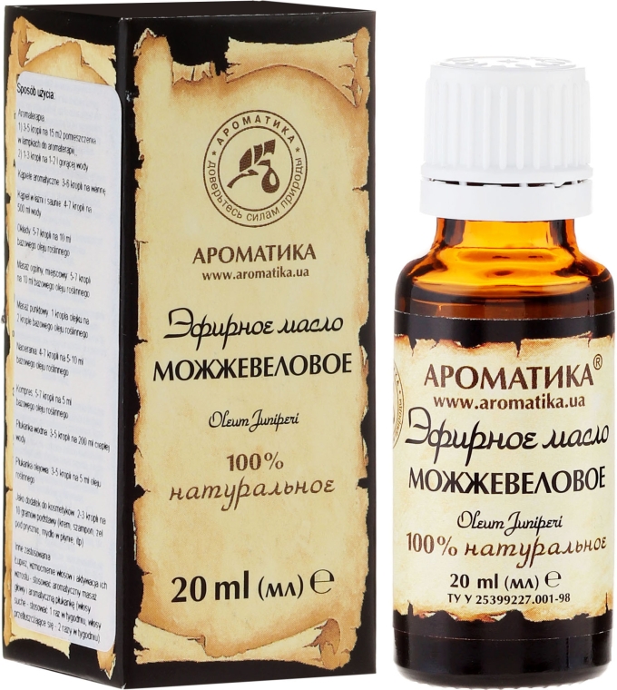 100% naturalny olejek jałowcowy - Aromatika — Zdjęcie N3