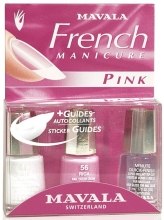 Kup Zestaw do prawdziwego francuskiego manicure Złoty szpon - Mavala Kit Natural French Pink (nail/2x5ml + dry/5ml)