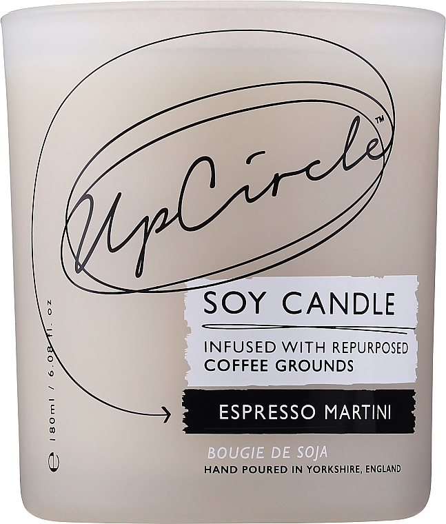 Naturalna świeca sojowa - UpCircle Espresso Martini Soy Candle — Zdjęcie N1