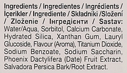 Wybielająca pasta do zębów z miswakiem i daktylami - Farmasi Eurofresh Whitening Toothpaste Miswak + Date Fruit — Zdjęcie N3