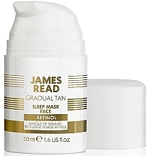 Kup Samoopalająca maska do twarzy na noc z retinolem - James Read Sleep Mask Face Retinol Gradual Tan