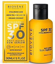 Kup Serum przeciwstarzeniowe do twarzy - Biovene Anti-Aging Sun Serum SPF30 