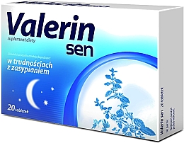 Kup Suplement diety poprawiający jakość snu - Aflofarm Valerin Sen