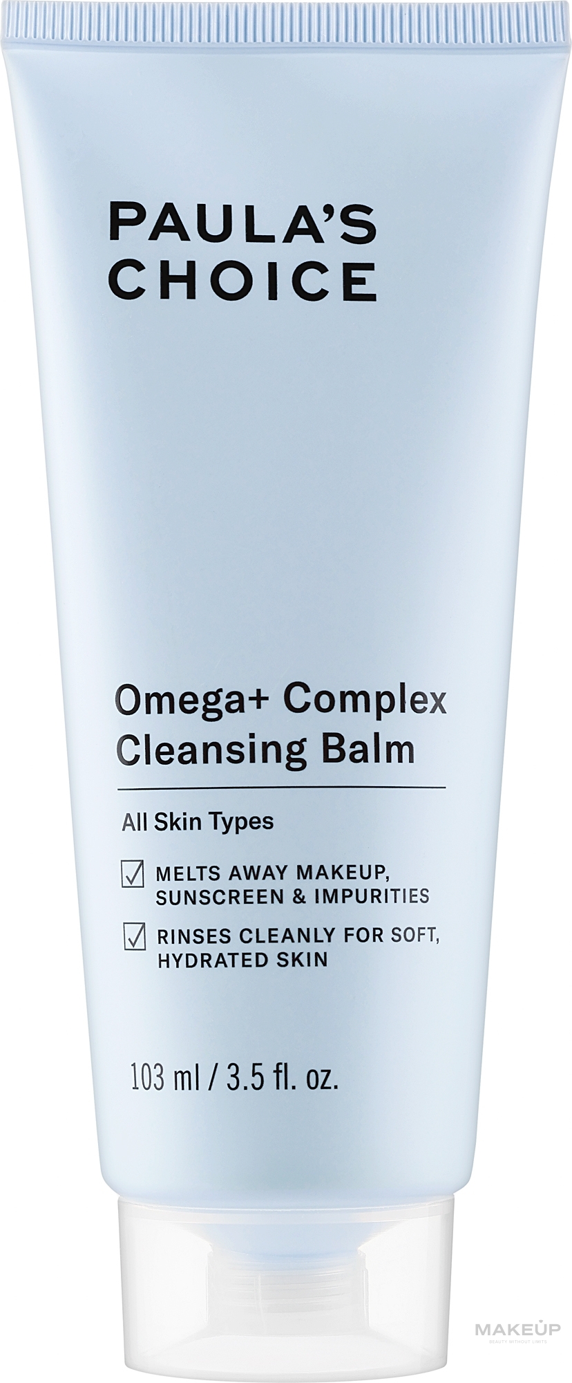 Oczyszczający balsam do twarzy z Omega 3, 6 i 9 - Paula's Choice Omega + Complex Cleansing Balm — Zdjęcie 103 ml