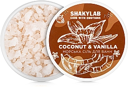 Sól morska do kąpieli Coconut & Vanilla - SHAKYLAB Natural Bath Salt — Zdjęcie N2