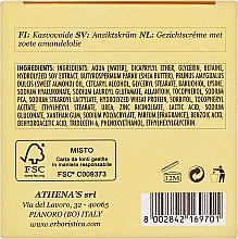 Krem przeciwzmarszczkowy z olejkiem migdałowym - Athena's L'Erboristica Cream Viso Prime Rughe — Zdjęcie N4