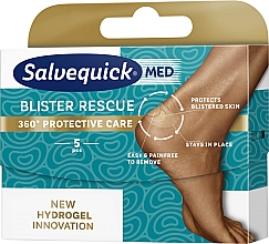 Kup Hydrożelowe plastry na odciski - Salvequick Med Blister Rescue Original