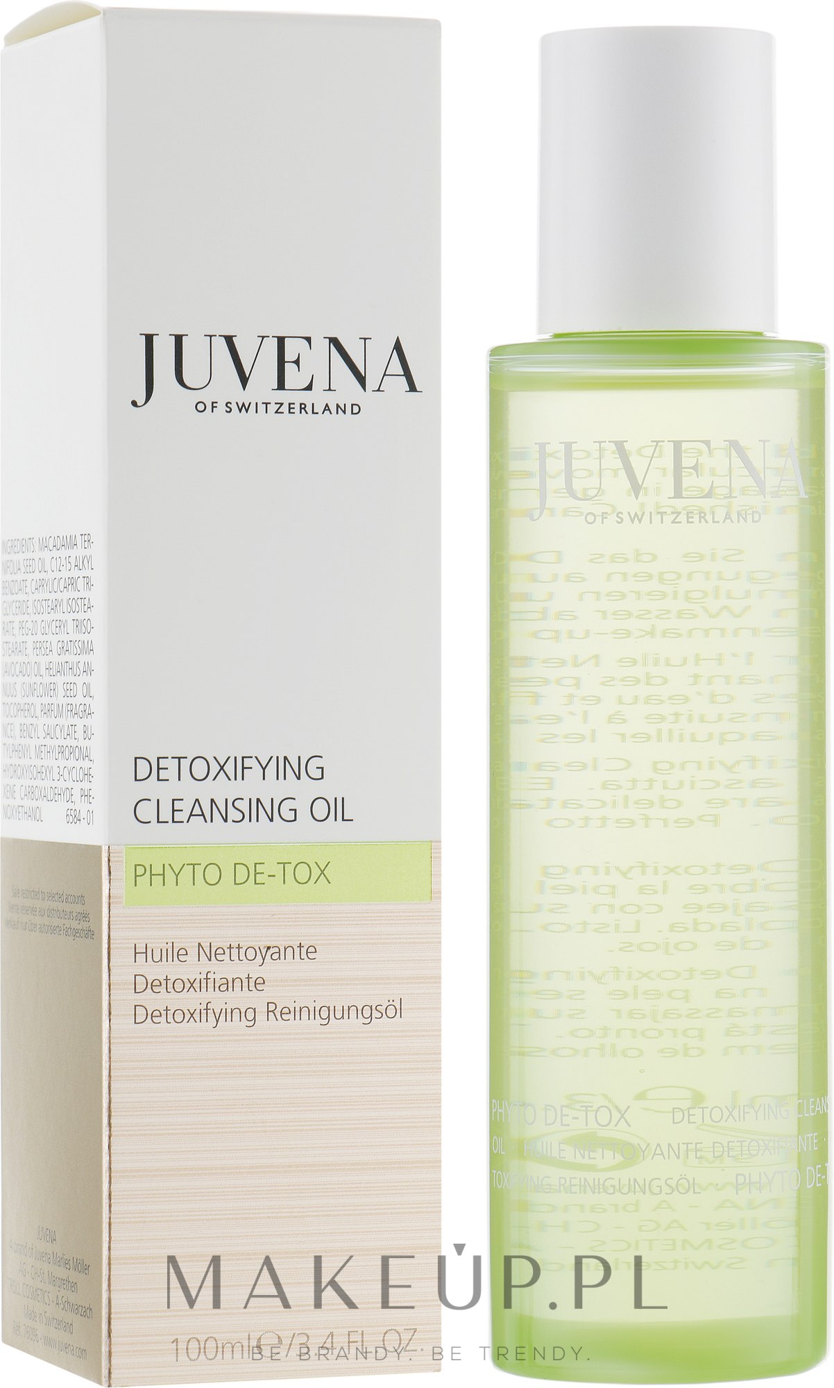 Oczyszczający olejek detoksykujący - Juvena Phyto De-Tox Cleansing Oil — Zdjęcie 100 ml