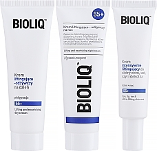 Zestaw do pielęgnacji twarzy - Bioliq 55+ (day/cr 50 ml + night/cr 50 ml + eye/cr 30 ml) — Zdjęcie N2