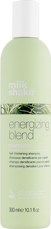 Szampon do włosów zagęszczający ich objętość - Milk Shake Energizing Blend Hair Shampo — Zdjęcie N1