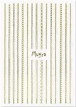 Paski do stylizacji paznokci - Moyra Nail Art Strips-Chain — Zdjęcie N1