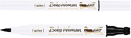 Eyeliner do oczu ze stemplem - Wibo Boho Woman Eyeliner with Heart Stamp — Zdjęcie N1