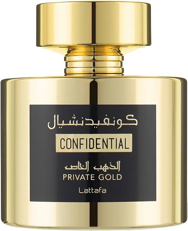 Lattafa Perfumes Confidential Private Gold - Woda perfumowana