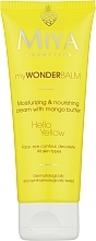 Nawilżająco-odżywczy krem do twarzy z masłem mango - Miya Cosmetics My Wonder Balm Hello Yellow Face Cream — Zdjęcie N4