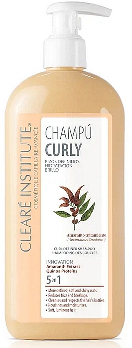Szampon do włosów kręconych - Cleare Institute Curly Shampoo — Zdjęcie N1