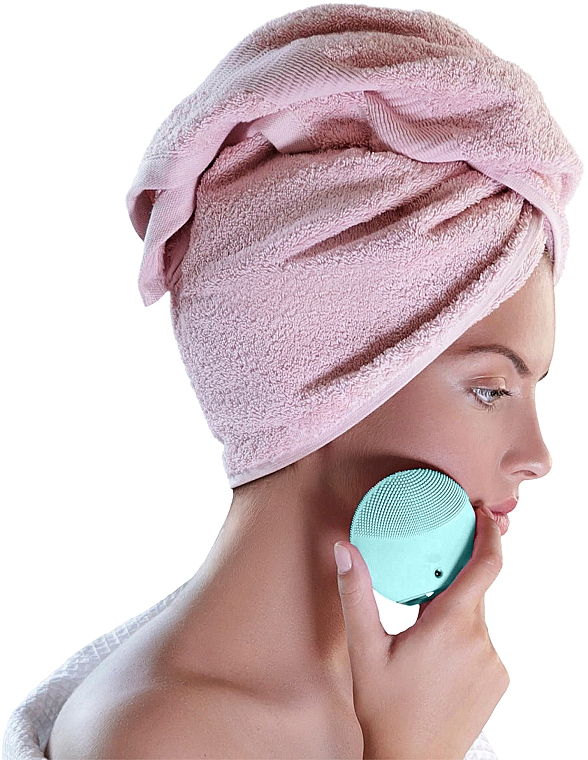 Szczoteczka soniczna do oczyszczania i masażu twarzy - Foreo Luna Mini 3 Facial Cleansing Brush Mint — Zdjęcie N5
