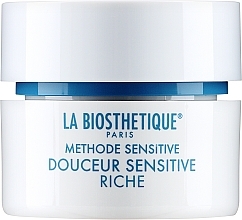 Regenerujący krem do cery suchej i bardzo suchej - La Biosthetique Douceur Sensitive Riche Cream — Zdjęcie N1