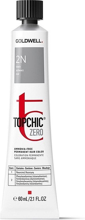 Farba do włosów bez amoniaku - Goldwell Topchic Zero Ammonia-Free  — Zdjęcie N1