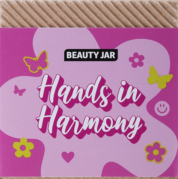 Zestaw prezentowy - Beauty Jar Hands In Harmony (h/cr/mask/100ml + soap/60g) — Zdjęcie N1