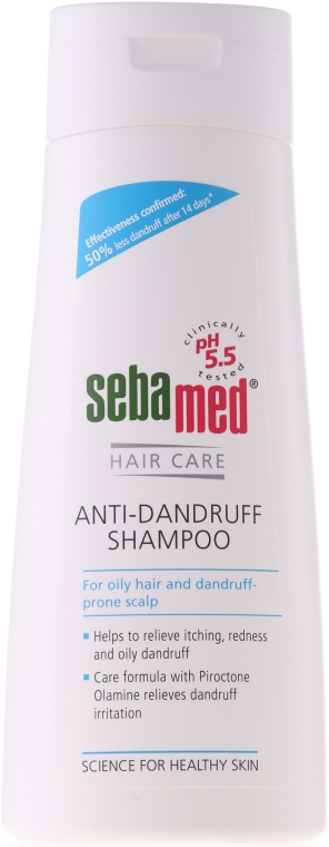 Leczniczy szampon przeciwłupieżowy - Sebamed Anti-Dandruff Shampoo — Zdjęcie N3