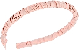 Kup Opaska do włosów ozdobna wąska, różowa - Ecarla