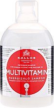 Kup Szampon z ekstraktem z żeń-szenia i olejem z awokado - Kallos Cosmetics Multivitamin Energising Shampoo