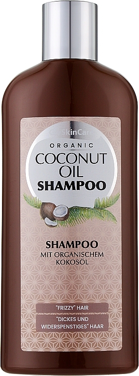 Szampon z organicznym olejem kokosowym - GlySkinCare Coconut Oil Shampoo — Zdjęcie N1